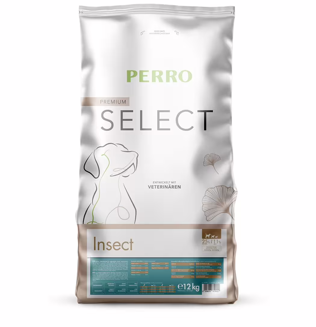 PERRO Select Insect - Trockenfutter für Hunde