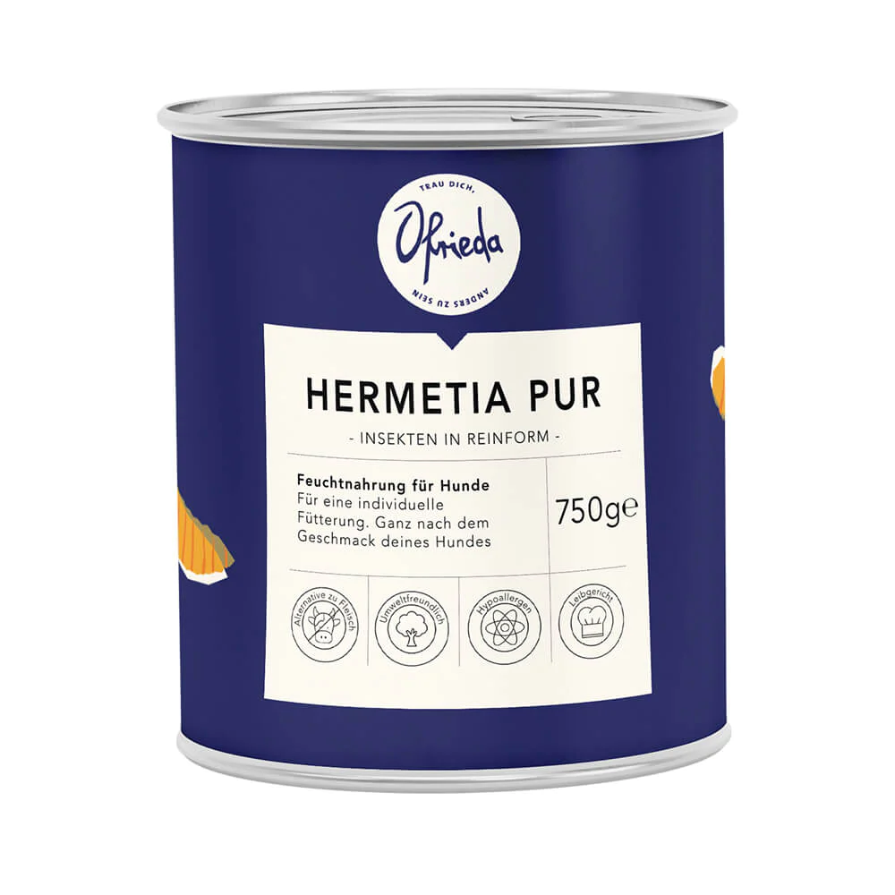 Ofrieda Hermetia Pur Nassfutter 750 g